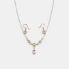 Matching Set of Earrings and Necklace