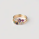 Stackable Birthstone Rings