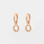 Charming Rose Gold Earrings