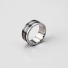 Titanium Inlay Ring