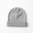 Knit Beanie - Grey