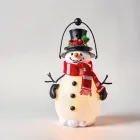Artistic Snowman Lantern