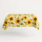 Sunflower Print Tablecloth