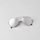 Mirrored Aviator Sunglasses