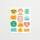 Motivational Dashboard Stickers