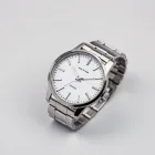 Modern Steel Cuff Watch