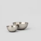 Meridian Studio Stainless Steel Bowl Set — Large