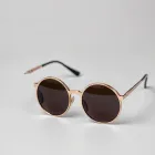 Chic Round Mirrored Sunglasses