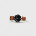Modern Leather Strap Watch