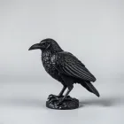 Mysterious Raven Figurine