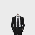 Men's Classic Black Suit
