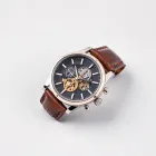 Mechanical Watch with Skeleton Dial