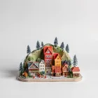 Miniature Village Set