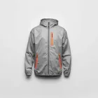 Neon Accent Windbreaker