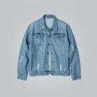 Oversized Distressed Denim Jacket