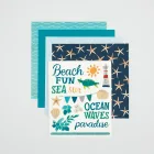 Ocean Themed Scrapbook Page Kit