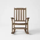 Rustic Wooden Rocking Chair