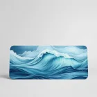 Ocean Waves Yoga Mat