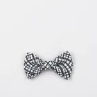 Patterned Bow Tie - Black and White