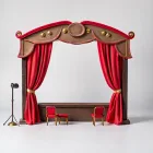 Puppet Theater Set