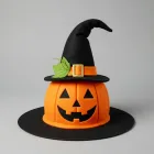 Pumpkin Witch Hat