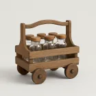 Rustic Spice Wagon