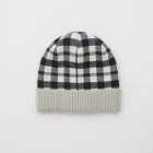 Retro Checkered Beanie