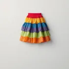 Rainbow Layered Skirt