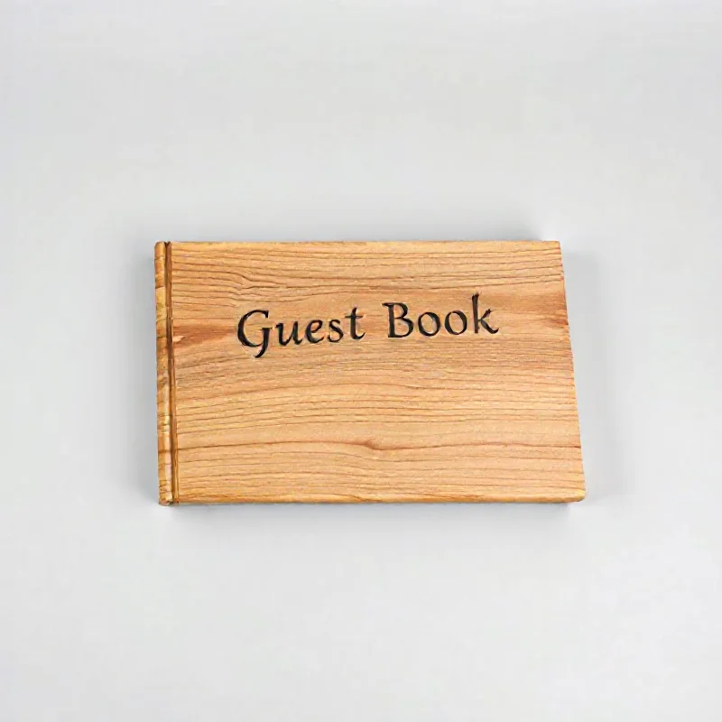 Rustic Wood Guest Book