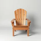 Rustic Wooden Adirondack Chair