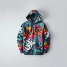 Street Art Hooded Jacket
