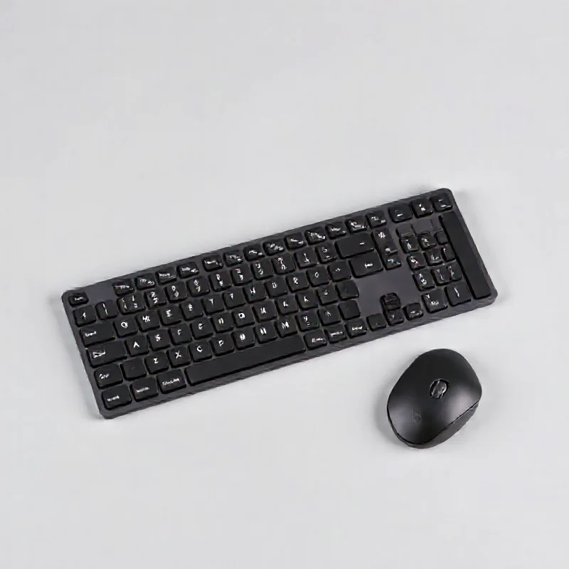Dual Wireless Keyboard and Mouse Set