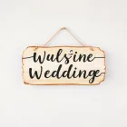 Rustic Wedding Signage