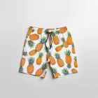 Pineapple Print Shorts