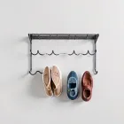 Wall-Mounted Shoe Rack