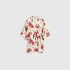 Floral Print Kimono