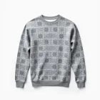 Patterned Sweatshirt