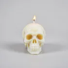Spooky Skull Candles