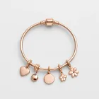 Rose Gold Charm Bracelet