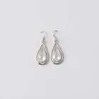 Silver Teardrop Earrings