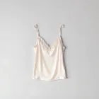 Silk Lace Trimmed Camisole