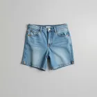 Statement Patches Denim Shorts