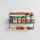 Wall-Mounted Spice Rack