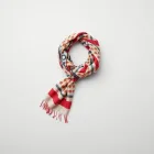 Patterned Scarf - Street Style