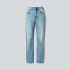 High-Waisted Jeans - Retro Style