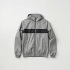 Bold Stripe Windbreaker