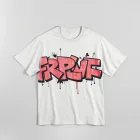 Grafitti Print Oversized T-Shirt