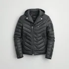 Puffer Biker Jacket
