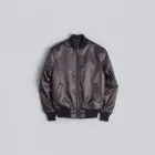 Satin Bomber Jacket - Night Moves