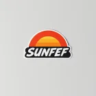 Sunset Surf Bumper Sticker